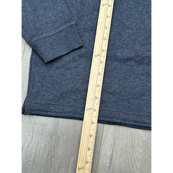 NWOT Old Ranch Mens Ecoths 1/4 Zip Pullover Long Sleeve Fleece Lined Blue Size M - Picture 9 of 9